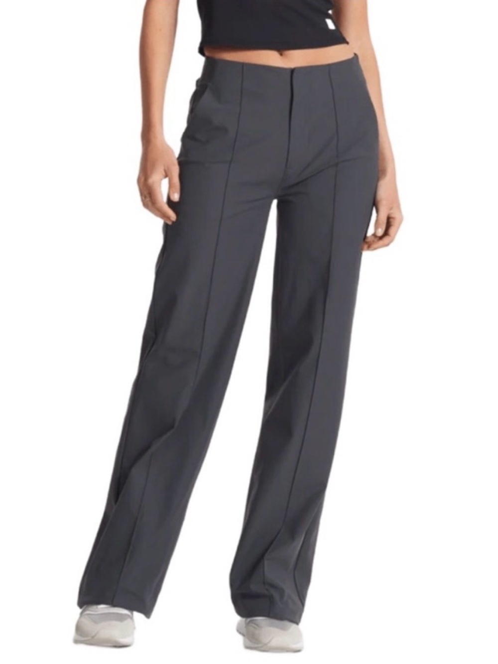 Vuori Women’s Meta Wide Leg Pants Charcoal XL NWT